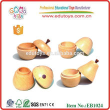 Small Wooden Tooth Apple Box